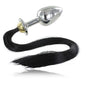 Comprar Metal Hard Plug Anal Con Cola Negra – Diseño Hipoalergénico Para Experiencia Confortable-Noxtic