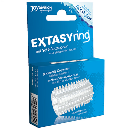 JOYDIVISION Extasy Ring – Anillo Estimulador Con Suaves Botones Para Mayor Placer