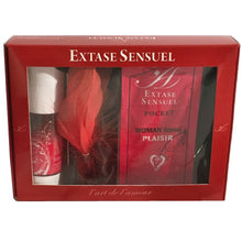 Extase Sensual Cofre De Viaje – Aceite Con Efecto Calor Y Sabor Para Placer Intenso