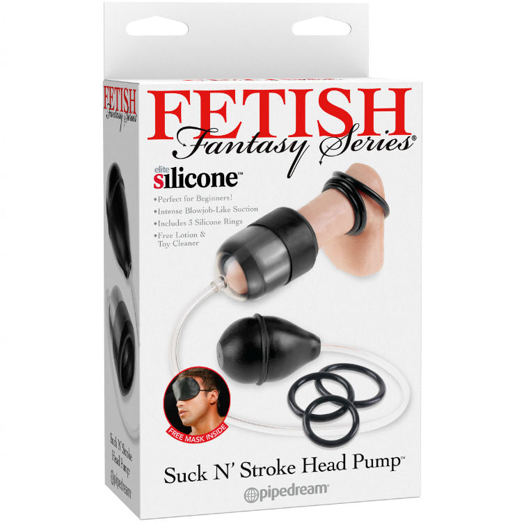 Comprar Fetish Fantasy Series Suck N Stroke Head Pump – Estimulador Con Succión Potente Para Sensaciones Únicas-Noxtic