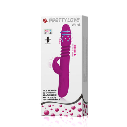 Pretty Love Ward Rabbit Up and Down – Vibrador Con Motores De Acción Dual Para Placer Innovador