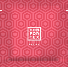 Preservativi CONFORTEX alla fragola, confezione da 144 unità: esperienza sicura e piacevole al gusto di fragola