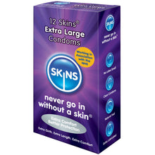 Comprar SKINS Preservativo XXL 12 Uds – Comodidad Superior Con Sensibilidad Aumentada-PRESERVATIVOS-Noxtic