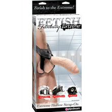 Fetish Fantasy Extreme Strap-On – Arnés Ajustable Con Dildo Grueso Para Experiencias Únicas