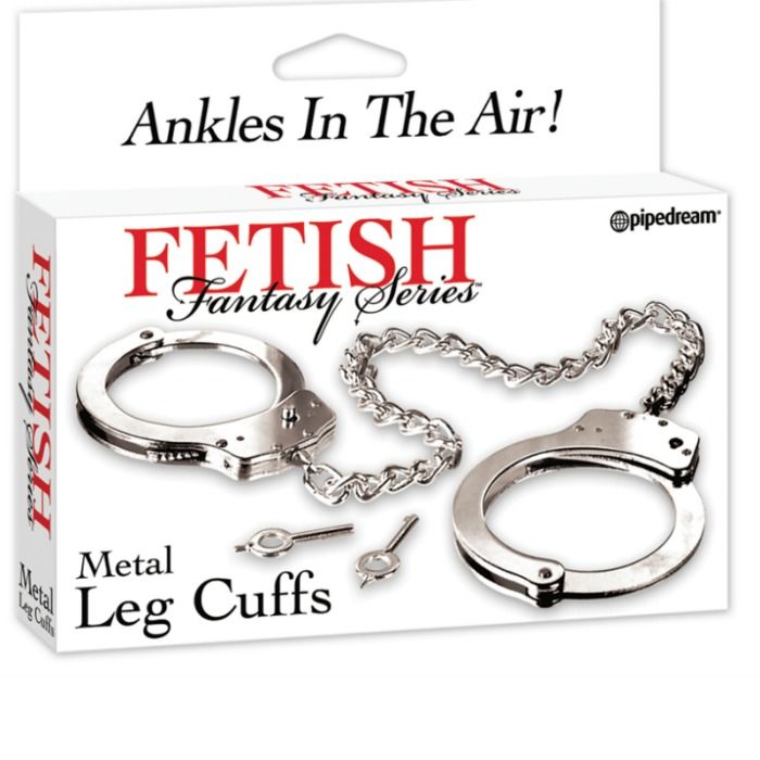 Comprar Fetish Fantasy Series Esposas De Metal Para Piernas – Accesorio De Alta Calidad Con Doble Mecanismo De Bloqueo-Noxtic