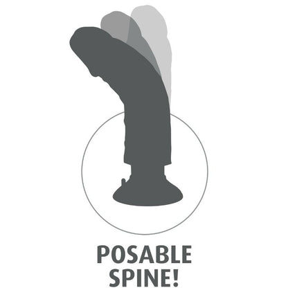 KING COCK Dildo Vibrante 15,24 CM Naturale – Design Realistico per un'Esperienza Unica