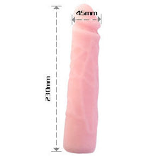 BAILE Dildo Silicona Tacto Piel Realístico 23 cm – Diseño Ergonómico Para Placer Máximo