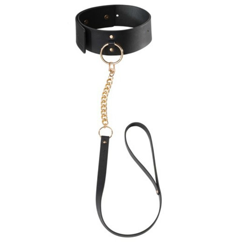 Comprar BIJOUX INDISCRETS MAZE Collar Con Correa Negro – Accesorio Elegante Para Estilo Moderno Y Libertad Sensorial-Noxtic