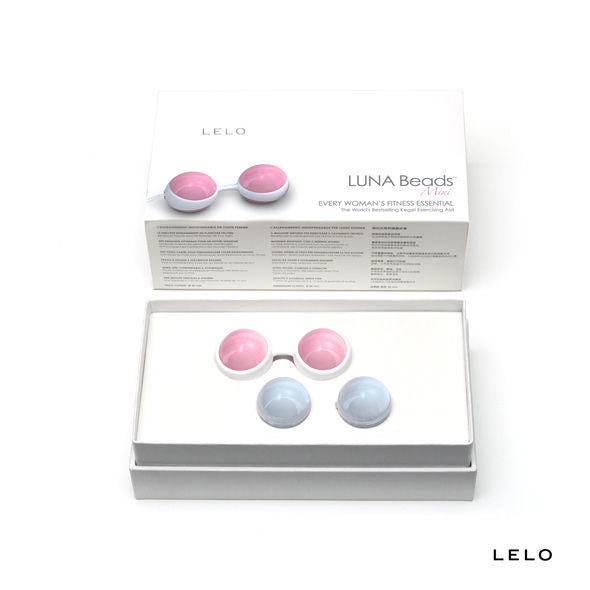 LELO LUNA Bolas Kegel – Sistema Eficaz Para Ejercicios Pélvicos Con Tamaños Personalizables