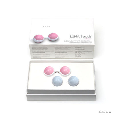 LELO LUNA Bolas Kegel – Sistema Eficaz Para Ejercicios Pélvicos Con Tamaños Personalizables