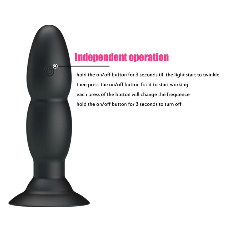 Comprar PRETTY LOVE Plug Vibrador Con Control Remoto – Estimulación Anal Con 8 Modos De Placer-Noxtic