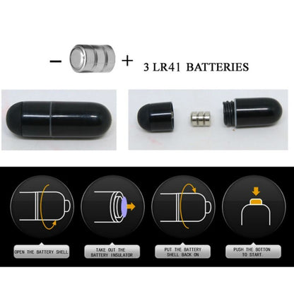 Ditale vibrante PRETTY LOVE Flirtation Nero – Texture morbida con stimolazione intensificata