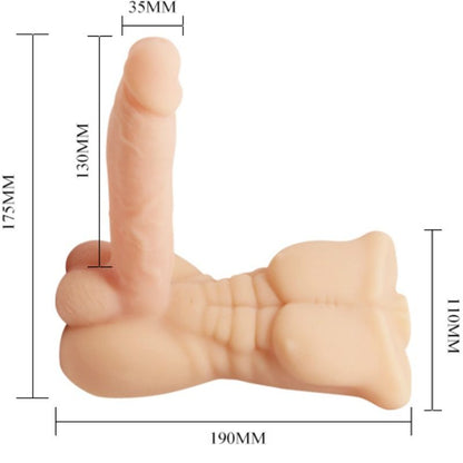 Baile Temptation Bigger Man – Pene vibrante con più velocità per un piacere personalizzato