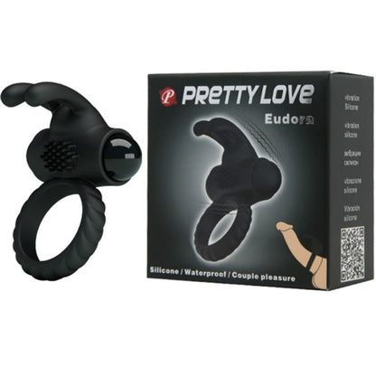 Anello vibrante Pretty Love Eudora – Stimolatore clitorideo in silicone di alta qualità