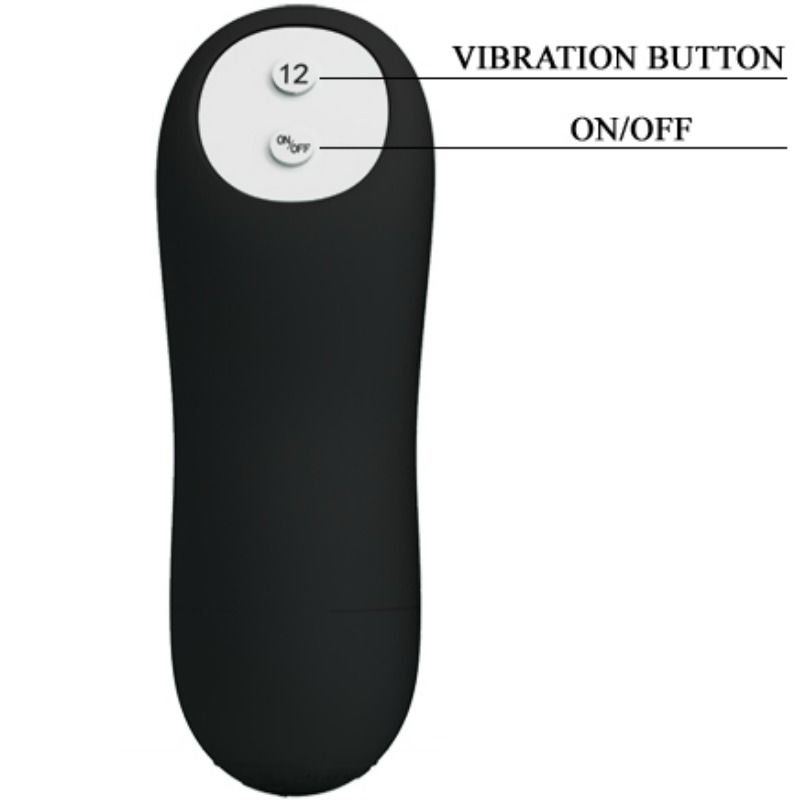 Comprar PRETTY LOVE Plug Anal Silicona – Estimulación Extra Con 12 Modos De Vibración Y Control Remoto-Noxtic
