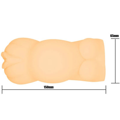 BAILE Mini Masturbador Masculino – Textura Realista Con Fácil Limpieza