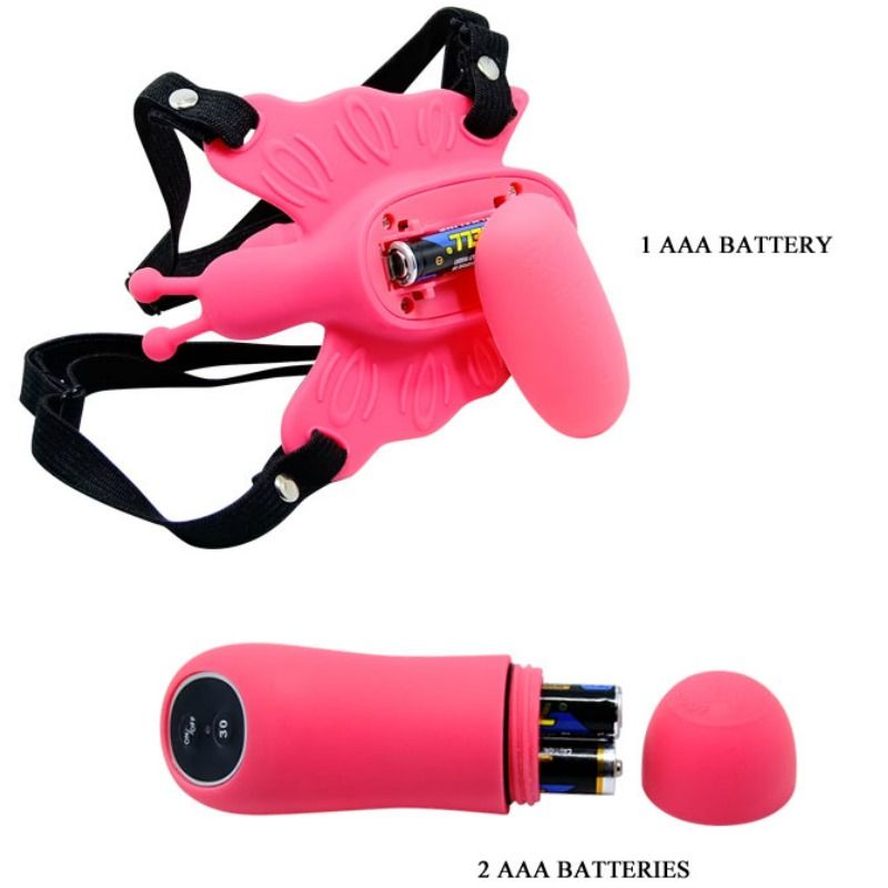 BAILE Ultra Passionate Butterfly Harness – Design ergonomico con 30 modalità di vibrazione