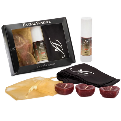Comprar Extase Sensual Cofre Pasión Oral – Kit Completo Para Fantasías Y Sensaciones Únicas-Noxtic