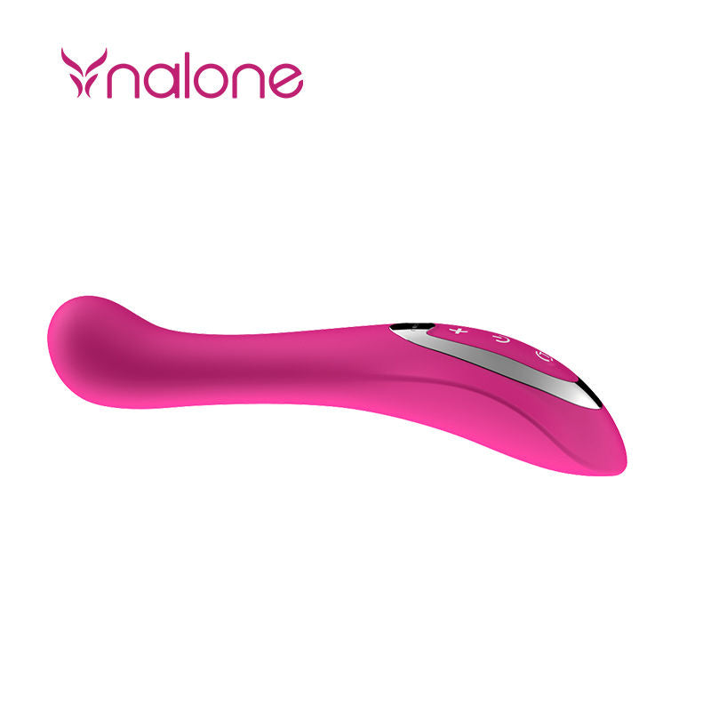 Vibratore NALONE Touch System Rosa – Vibratore ricaricabile con elegante design in silicone medico