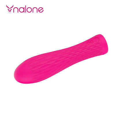 NALONE IAN Mini Vibratore Rosa – Massaggiatore Ricaricabile con 20 Modalità di Vibrazione