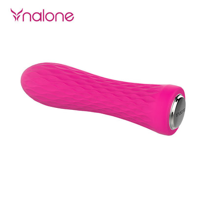 NALONE IAN Mini Vibratore Rosa – Massaggiatore Ricaricabile con 20 Modalità di Vibrazione