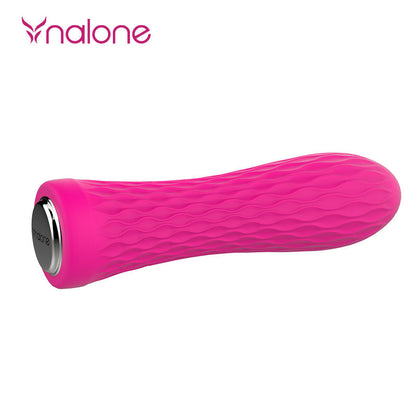 NALONE IAN Mini Vibratore Rosa – Massaggiatore Ricaricabile con 20 Modalità di Vibrazione