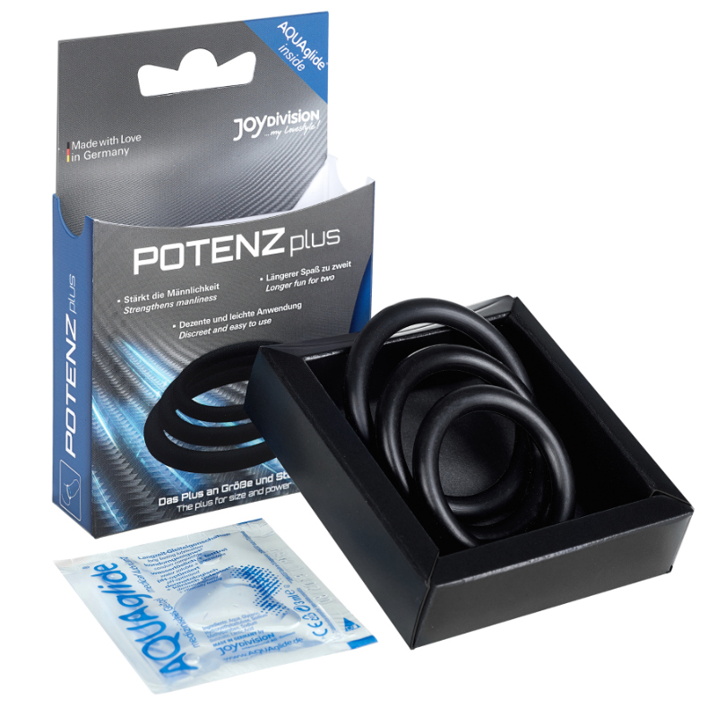 Comprar JOYDIVISION Potenzduo Plus Pack – Anillos Constrictores Para Mayor Placer Y Estabilidad-Noxtic