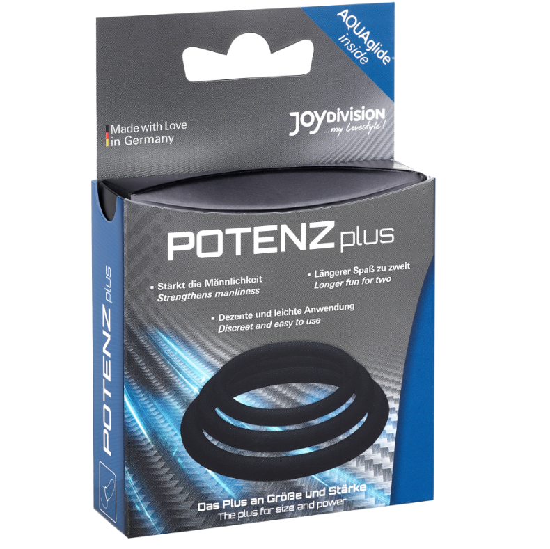 Comprar JOYDIVISION Potenzduo Plus Pack – Anillos Constrictores Para Mayor Placer Y Estabilidad-Noxtic