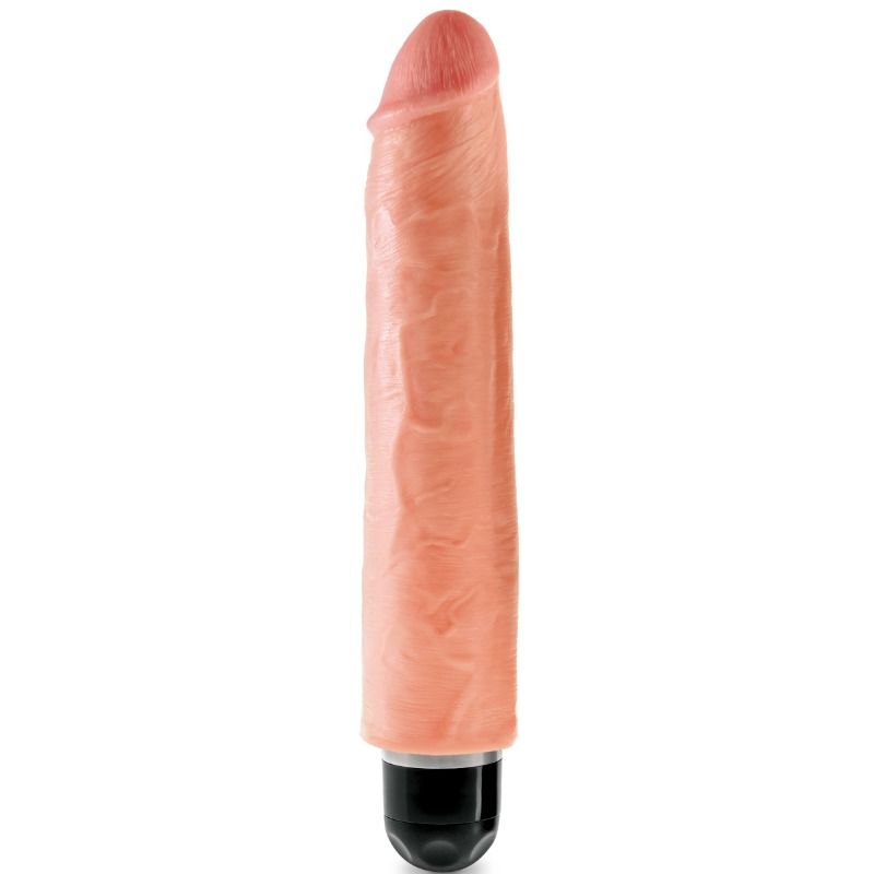 Comprar KING COCK Vibrador Stiffy 25.4 CM Natural – Diseño Realista Con Múltiples Velocidades-Noxtic