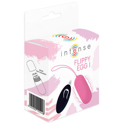 INTENSE Flippy Egg Telecomando Rosa – Proiettile Vibrante Compatto con Controllo Wireless