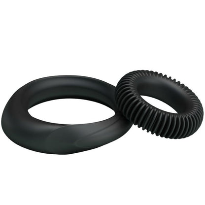 Comprar BAILE Kit 2 Anillos Silicona Manhood – Diseño Confortable Para Mejorar La Experiencia Sexual-Noxtic