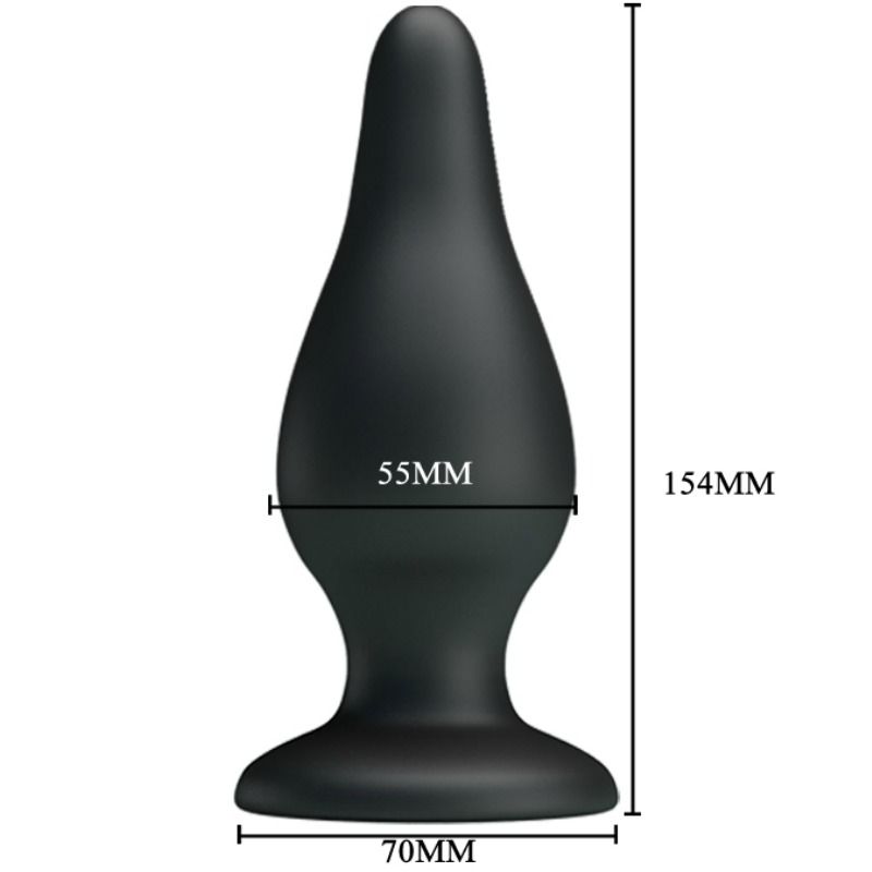 Comprar PRETTY LOVE Plug Ergonómico Silicona 15.4 Cm – Diseño Sumergible Con Base Ventosa Para Estimulación Confortable-Noxtic