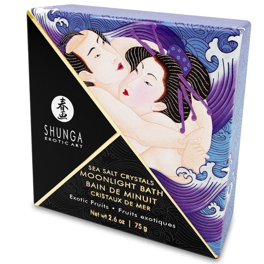 Comprar SHUNGA Sales De Baño Aromatizadas Exotic Purple 75 Gr – Relajación Sensorial En Tu Bañera-Noxtic