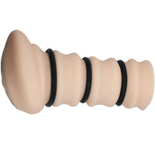 Comprar CRAZY BULL Masturbador Con Anillos Modelo Vagina 2 – Experiencia Sensorial Con Textura Realista-Noxtic