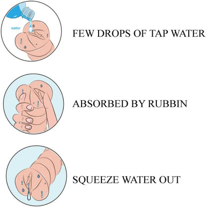 CRAZY BULL Masturbador Water Skin Modelo Vagina 3 – Textura Realista Para Placer Óptimo