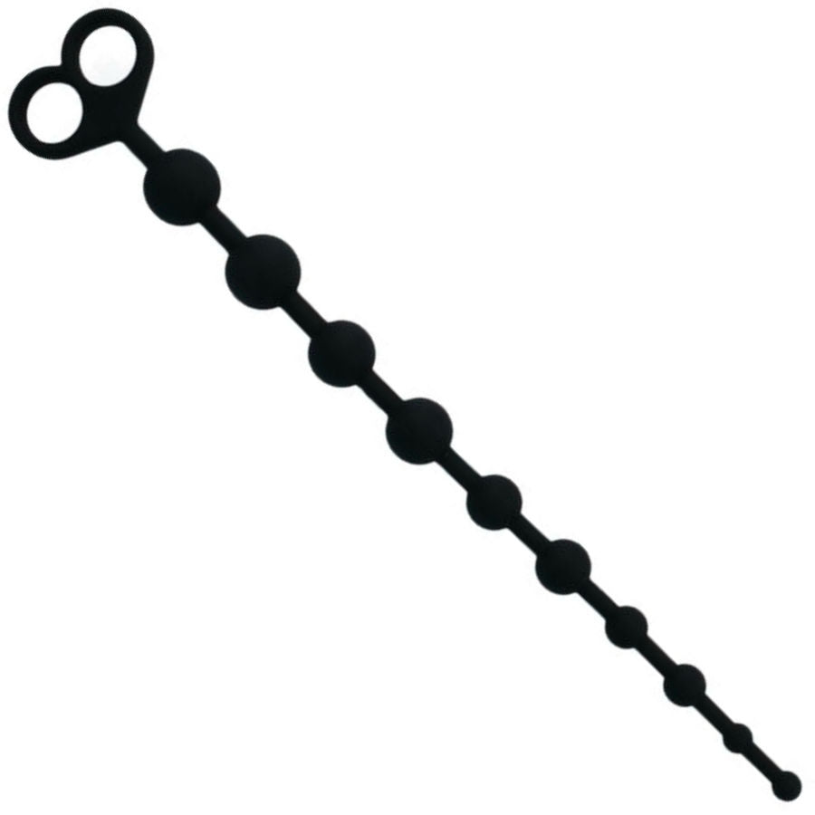 Comprar INTENSE Jaiden Anal Beads Negro – Diseño Elegante Para Exploración Sensual Segura-Noxtic