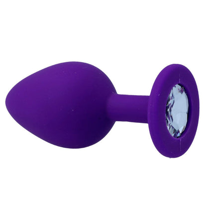 INTENSE Shelki M Plug Anal Lila – Diseño Elegante Para Placer Sensorial