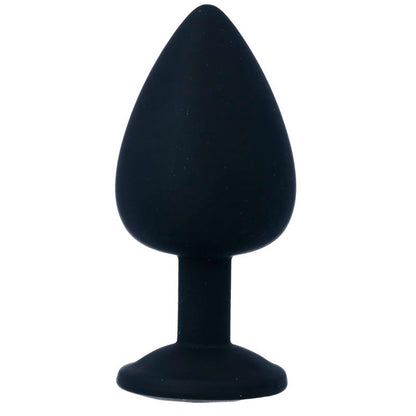 INTENSE Shelki L Plug Anal Negro – Diseño Ergonómico En Silicona Médica Para Placer Confortable
