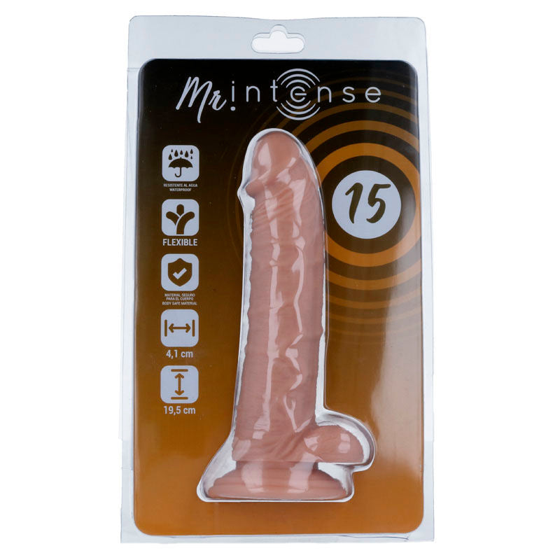 MR Intense Realistic Penis 19,5 CM – Design morbido per un piacere sensoriale ottimale