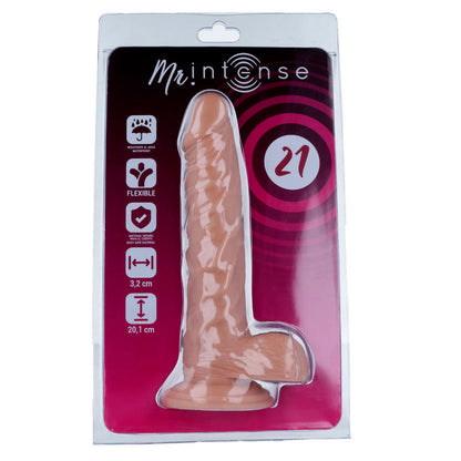 MR Intense Dildo Realista 20.1 Cm – Tacto Suave Con Diseño Natural Para Uso Diario