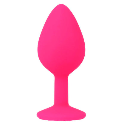INTENSE Shelki M Plug Anal Fucsia – Juguete Erótico Con Diseño Elegante Para Placer Intenso