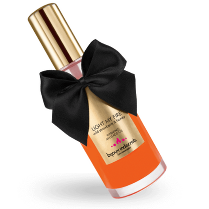 Comprar BIJOUX Aceite Masaje Efecto Calor Aroma Fresa – Aceite Aromático Para Momentos Sensuales Con Efecto Calor-Noxtic