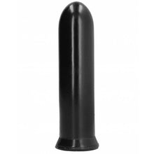 All Black Dildo Negro 19 Cm – Textura Suave Para Experiencia Placentera