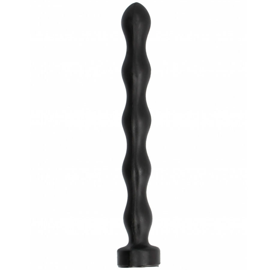 ALL BLACK Plug Anal Ajustable 32 CM – Variedad De Ancho Para Experiencias Personalizadas