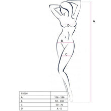 Comprar PASSION Bodystocking Blanco Talla Única – Diseño Sexy Con Encajes Y Abertura En La Pierna-Noxtic