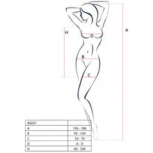 Comprar PASSION Woman BS027 Bodystocking Blanco – Diseño Sexy y Ajuste Perfecto Para Comodidad Diaria-Noxtic