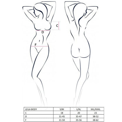 Comprar PASSION Woman Leila Teddy Negro Talla L/XL – Diseño Elegante Con Comodidad Superior-Noxtic