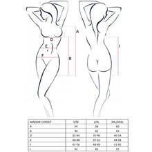 Comprar PASSION Woman Maddie Corset Negro Talla L/XL – Corset Elegante Con Diseño Sofisticado-Noxtic