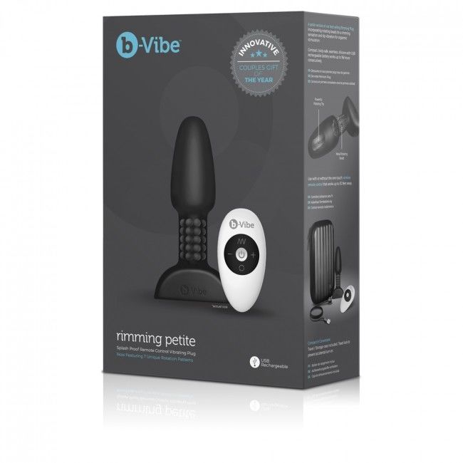 B-VIBE Plug Anal Petite Con Control Remoto – Experiencia Sensorial Con Diseño Elegante