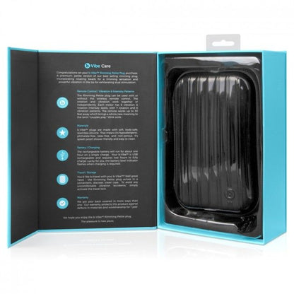 B-VIBE Plug Anal Petite Con Control Remoto – Experiencia Sensorial Con Diseño Elegante